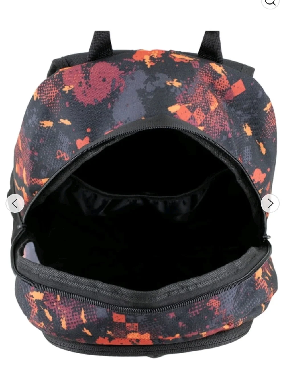 Eastsport Men's Black & Orange Patterned Backpack